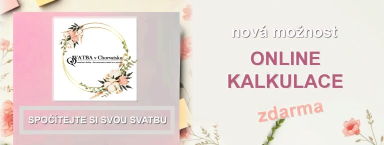 Online kalkulace svatby zdarma